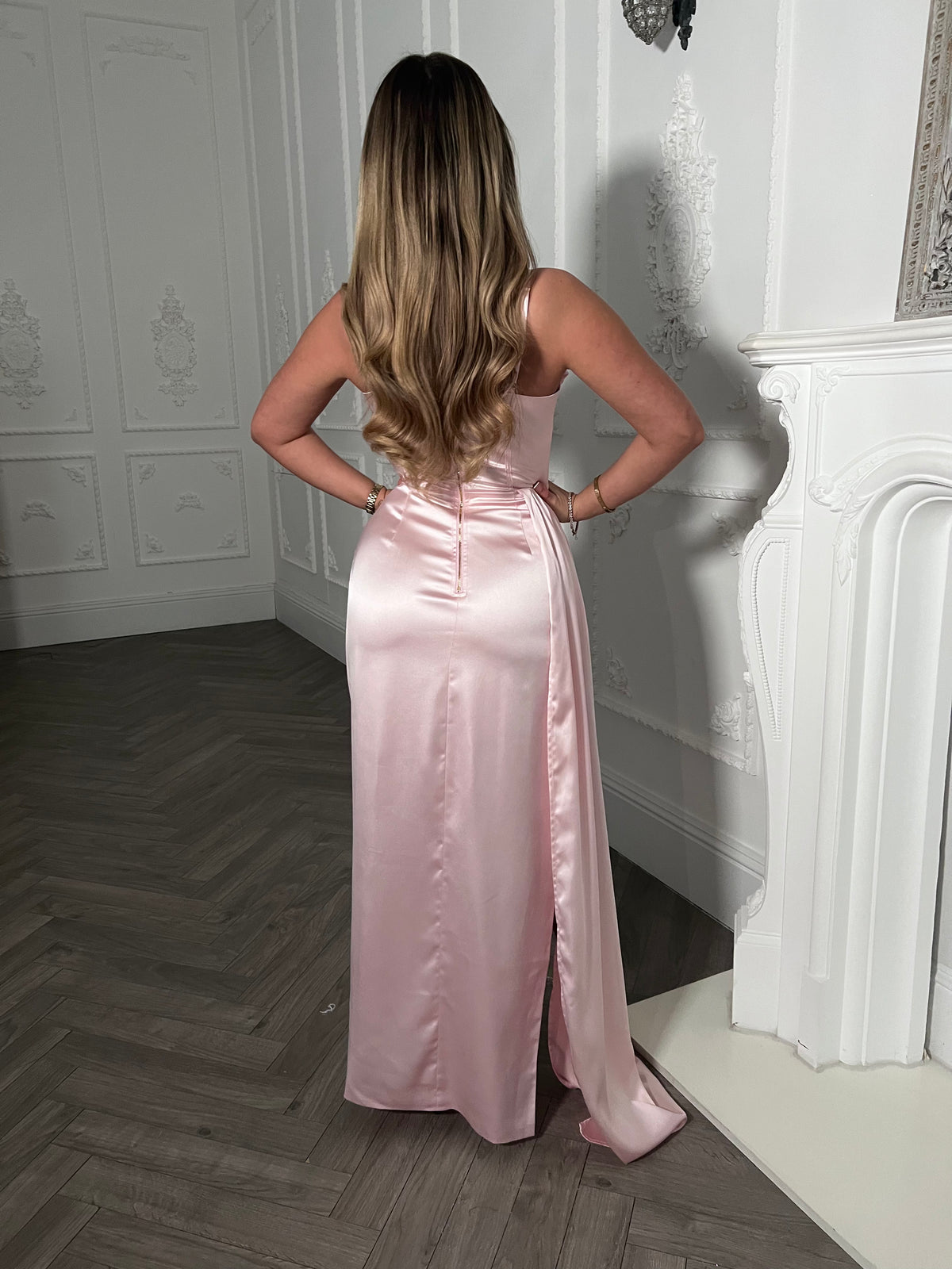 ISABELLA DRESS PINK